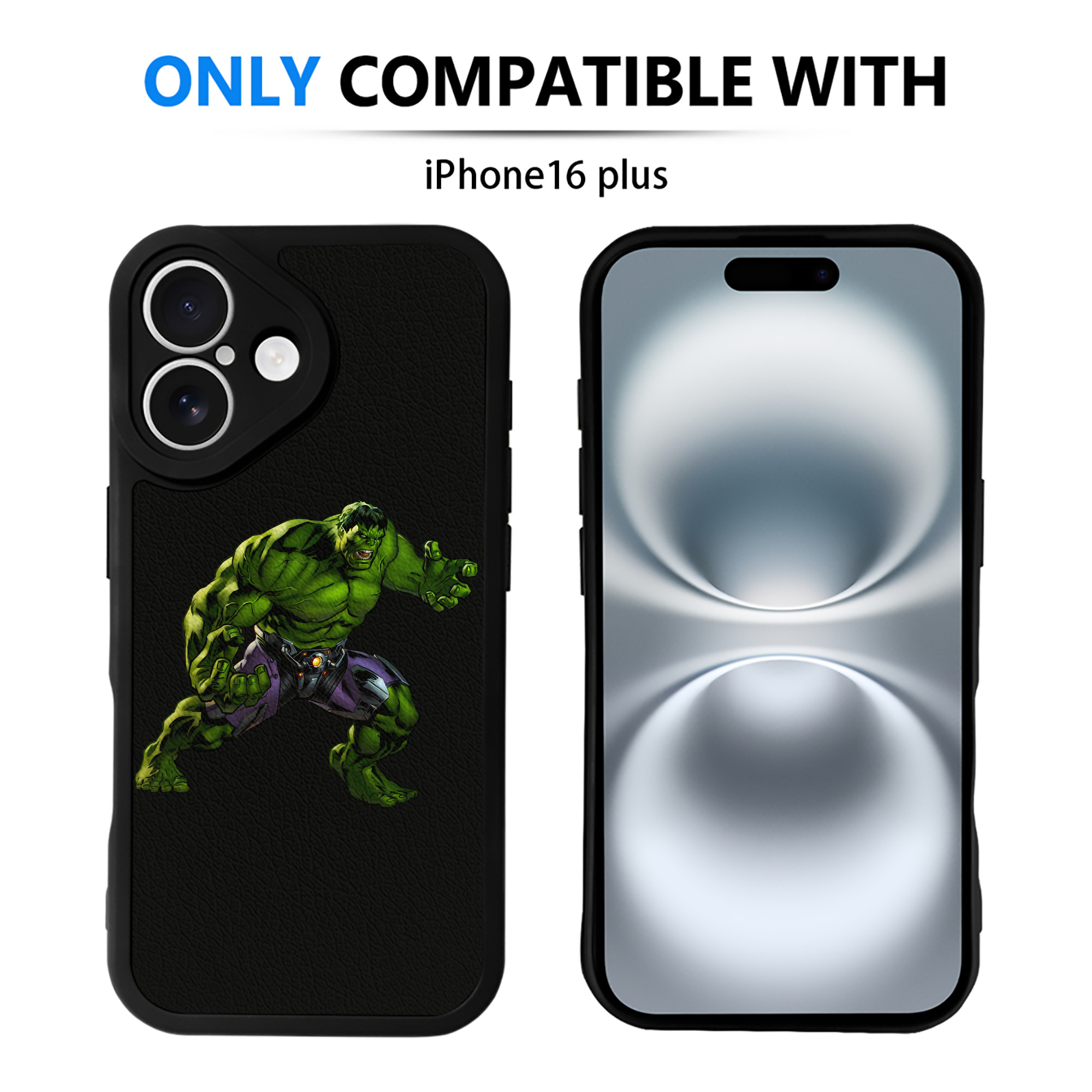 （画像用） アベンジャーズ The Avengers 【iPhone 16シリーズ対応】シリコンスマホケース（レザー調） 材質：シリコン